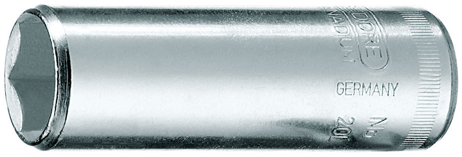 20 L (MM) Steckschlüsseleinsatz 1/4" 6-kant, lang