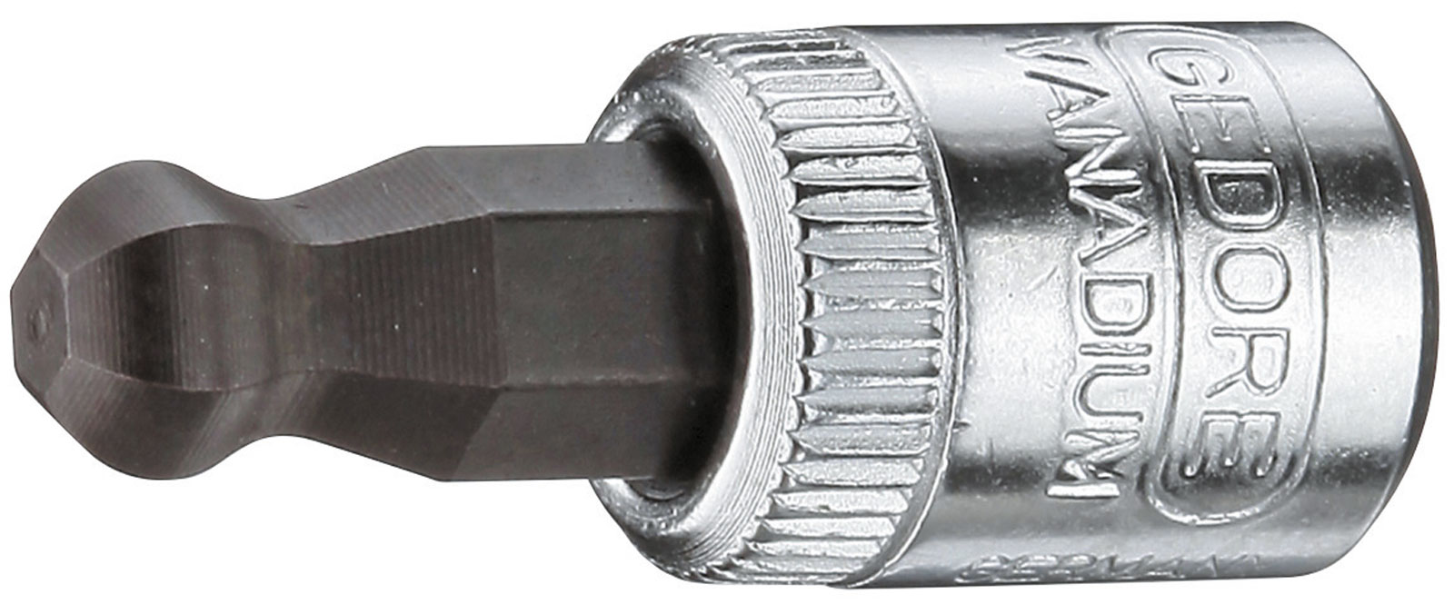 IN 20 K Schraubendrehereinsatz 1/4" mit Kugelkopf, für Innensechskantschrauben