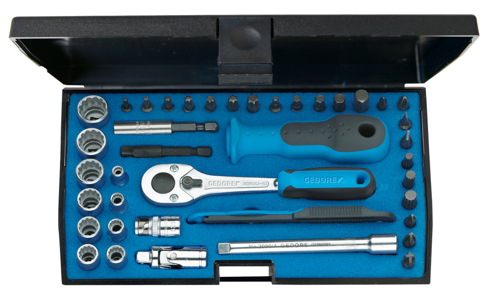 D 20 TMU-10 Steckschlüssel-Satz 1/4" 40-teilig