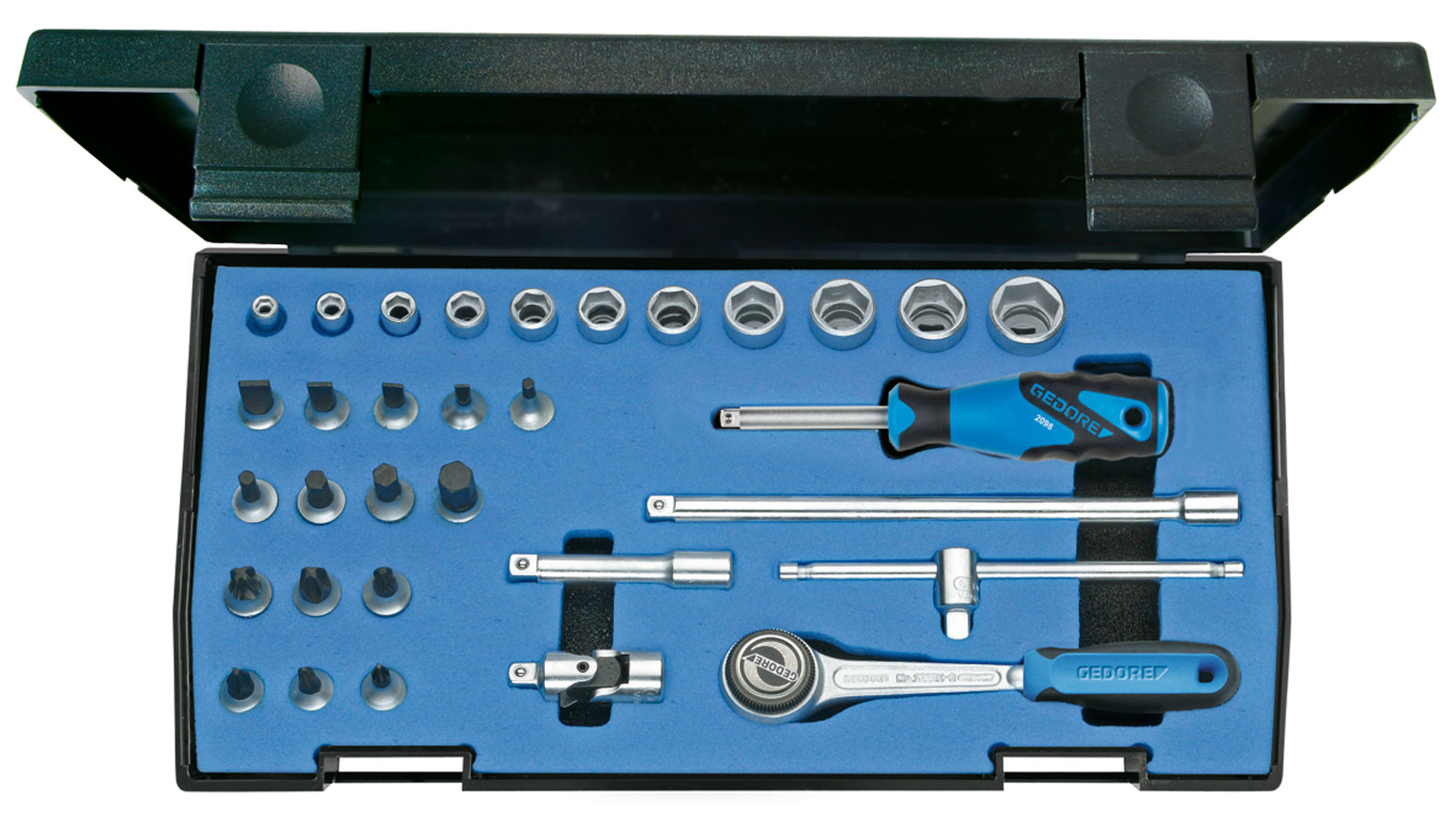 20 IMU-3 Steckschlüssel-Satz 1/4" 32-teilig
