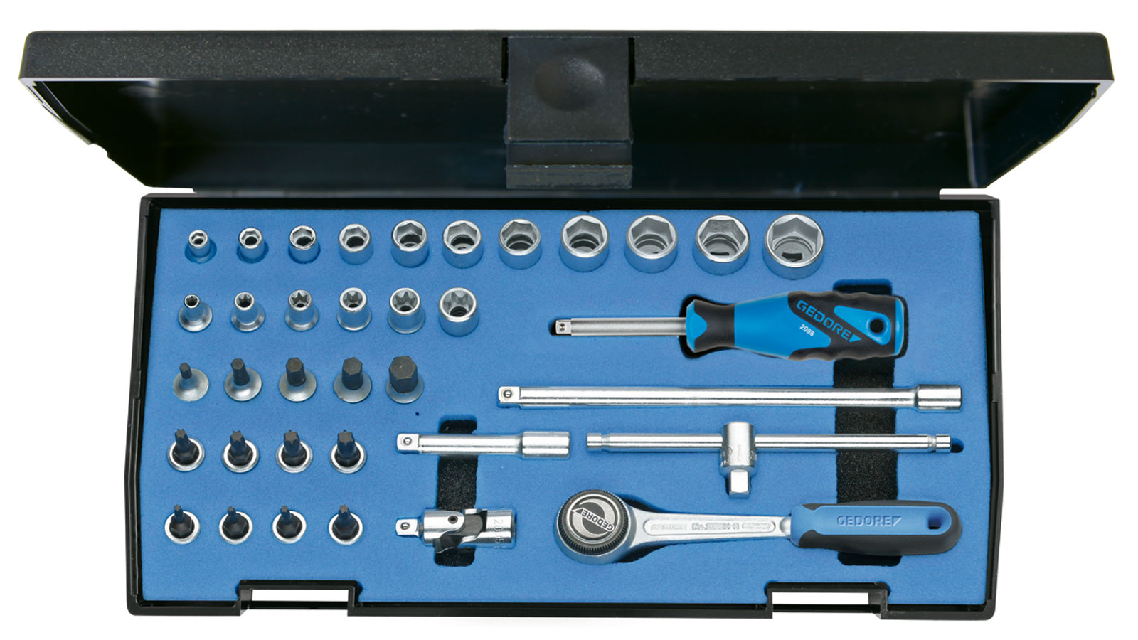 20 ITU-3 Steckschlüssel-Satz 1/4" 36-teilig