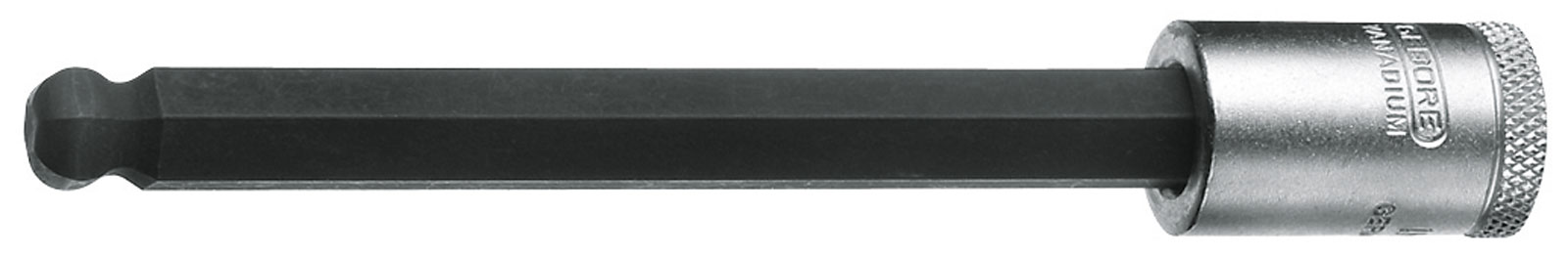 IN 30 LK Schraubendrehereinsatz 3/8" mit Kugelkopf, für Innensechskantschrauben, lang