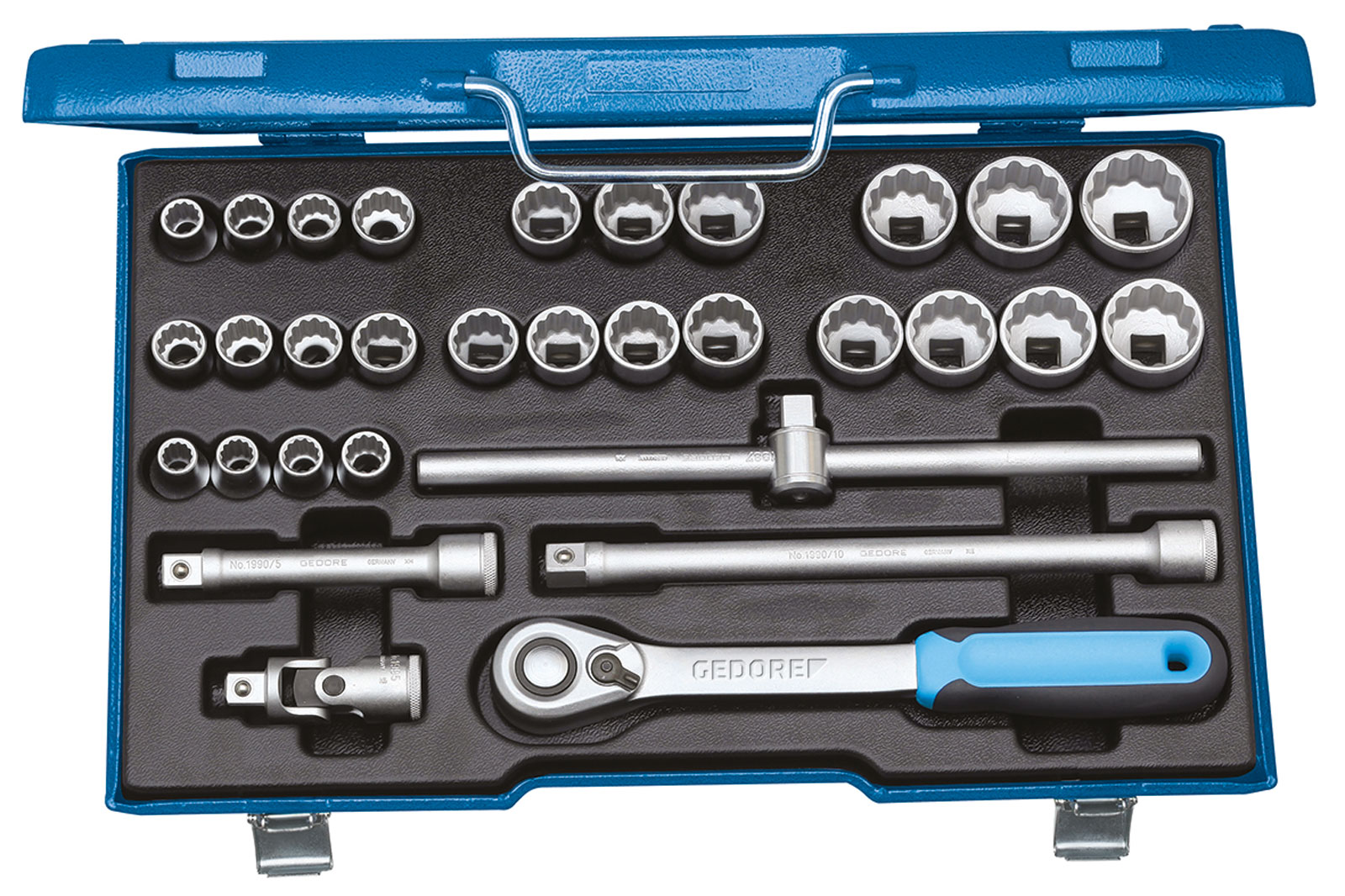D 19 XMAU-20 Steckschlüssel-Satz 1/2" 31-teilig