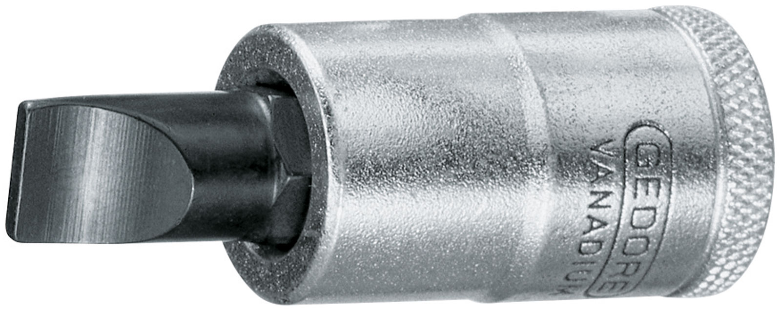 IS 19 Schraubendrehereinsatz 1/2" für Schlitzschrauben