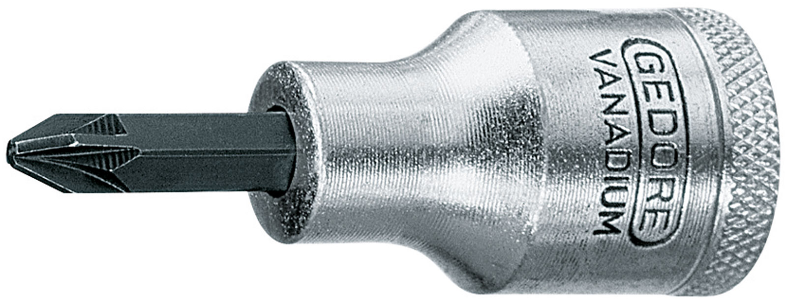 IKS 19 PZD Schraubendrehereinsatz 1/2" für Kreuzschlitzschrauben PZ