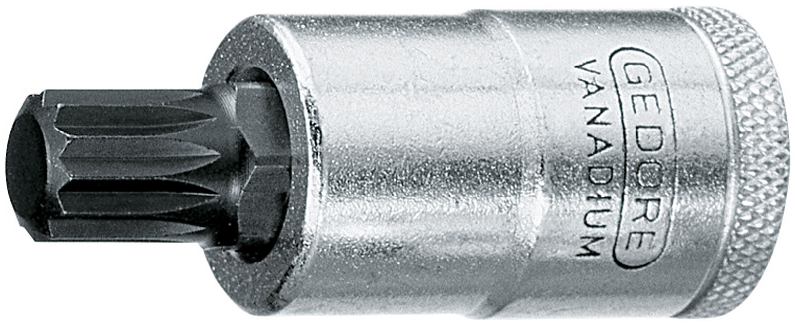 INX 19 Schraubendrehereinsatz 1/2" für Innenvielzahnschrauben XZN
