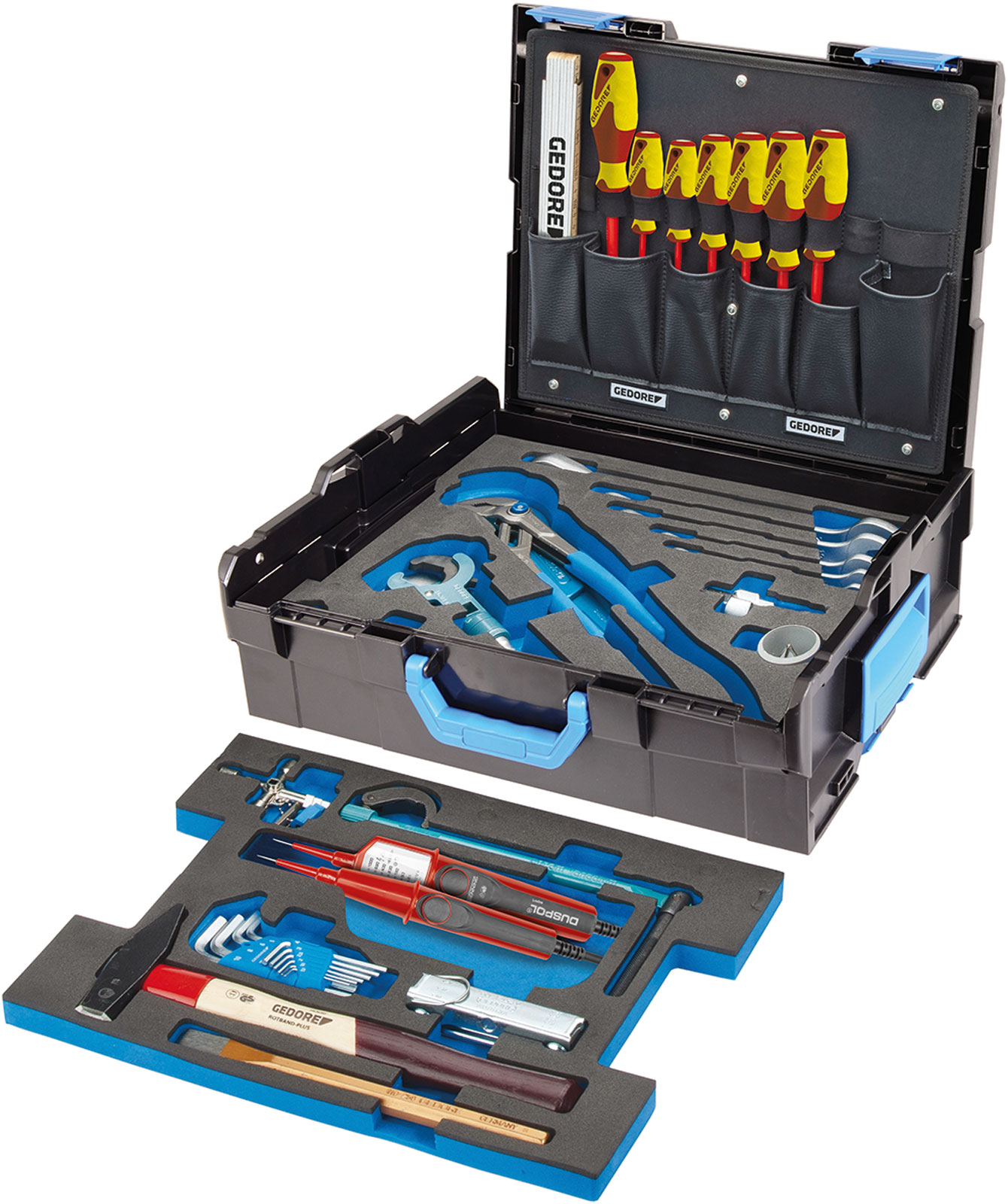 1100 CT1-350 Meißel-Sortiment in 1/2 L-BOXX® 136 Modul, 9-teilig