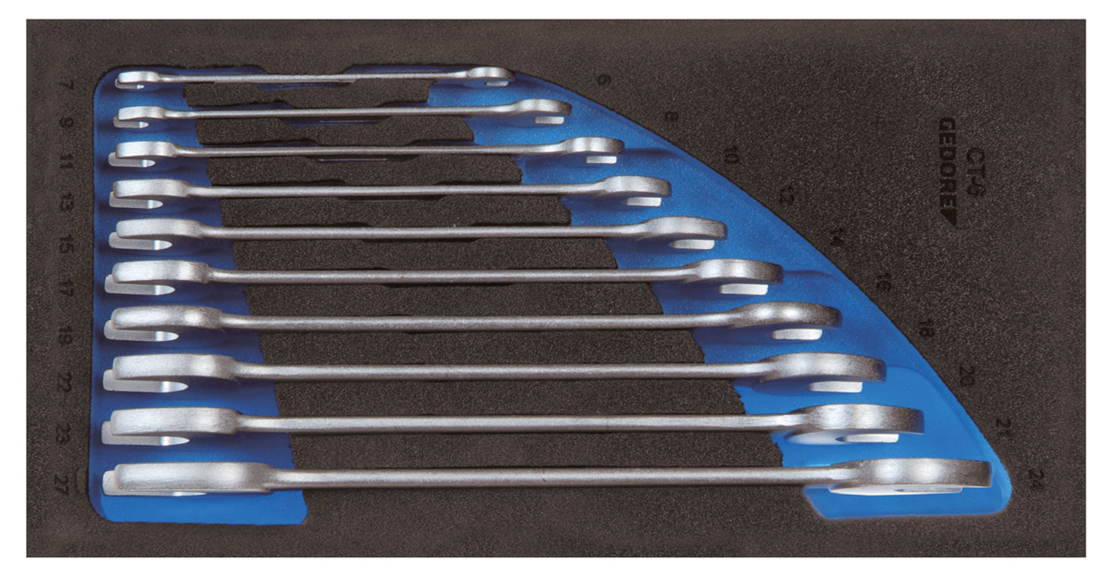 1500 CT1-6 Doppelmaulschlüssel-Satz in 1/3 Check-Tool-Modul