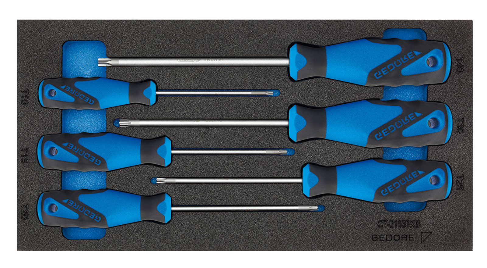 1500 CT1-2163 TXB Schraubendreher-Satz in 1/3 Check-Tool-Modul