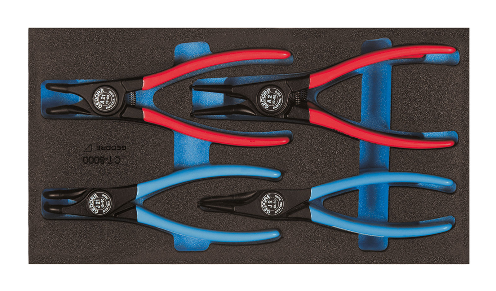 1500 CT1-8000 Montagezangen-Satz in 1/3 Check-Tool-Modul