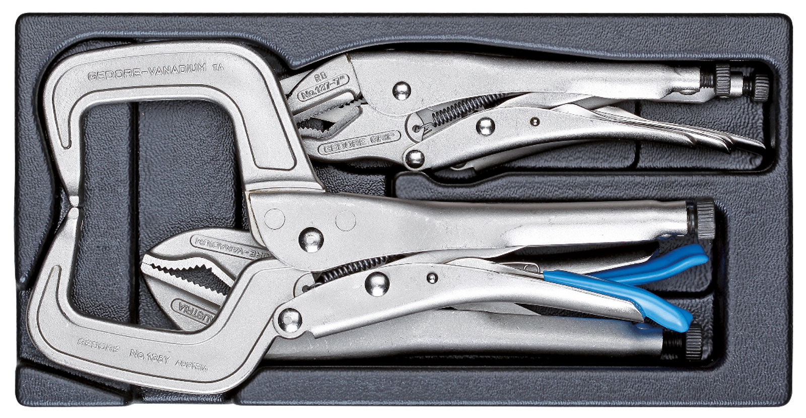 1500 ES-137 Gripzangen-Sortiment in 1/3 ES-Modul