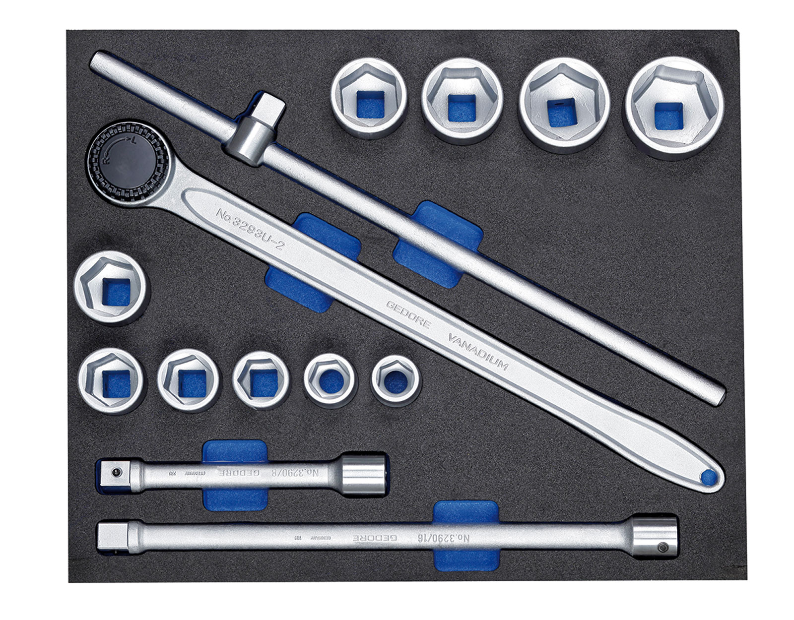 2005 CT3-32 Steckschlüssel-Sortiment 3/4" in 3/4 Check-Tool-Modul