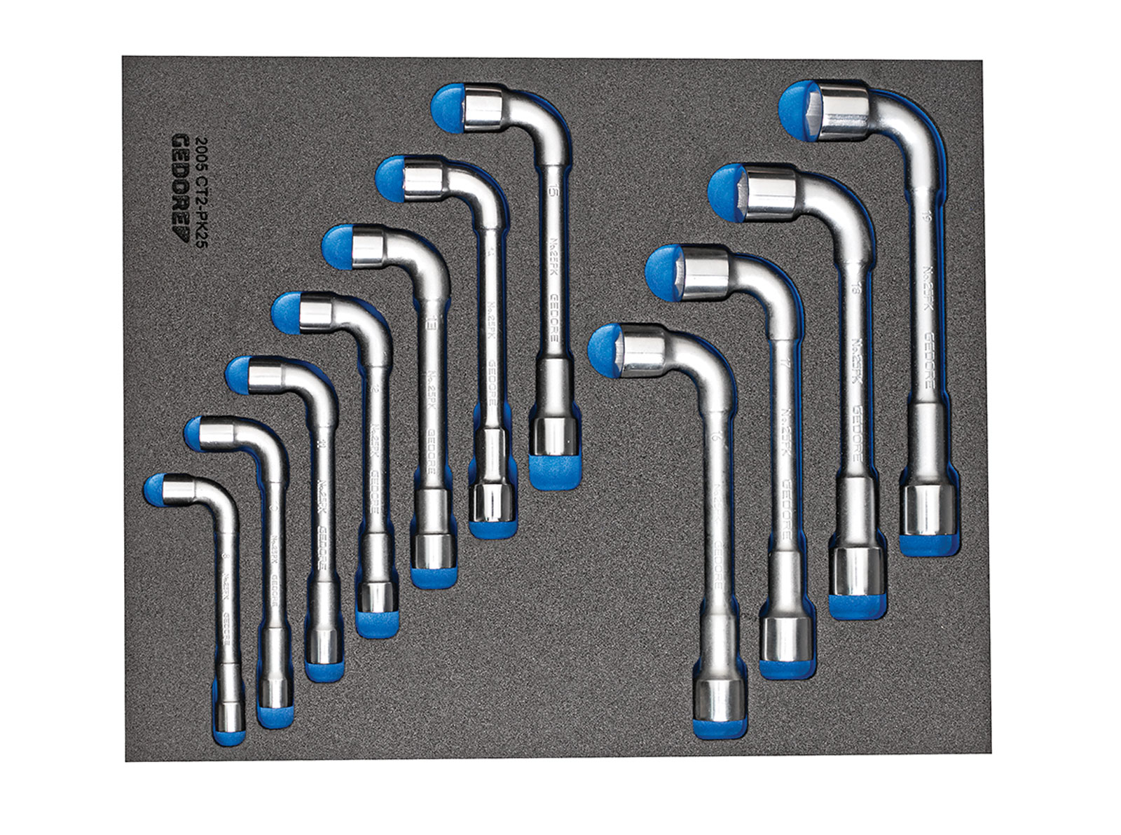 2005 CT2-25PK Doppelsteckschlüssel-Satz in 2/4 Check-Tool-Modul