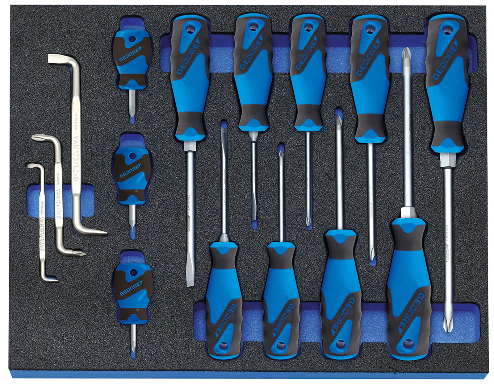 2005 CT2-2160 Schraubendreher-Satz in 2/4 Check-Tool-Modul