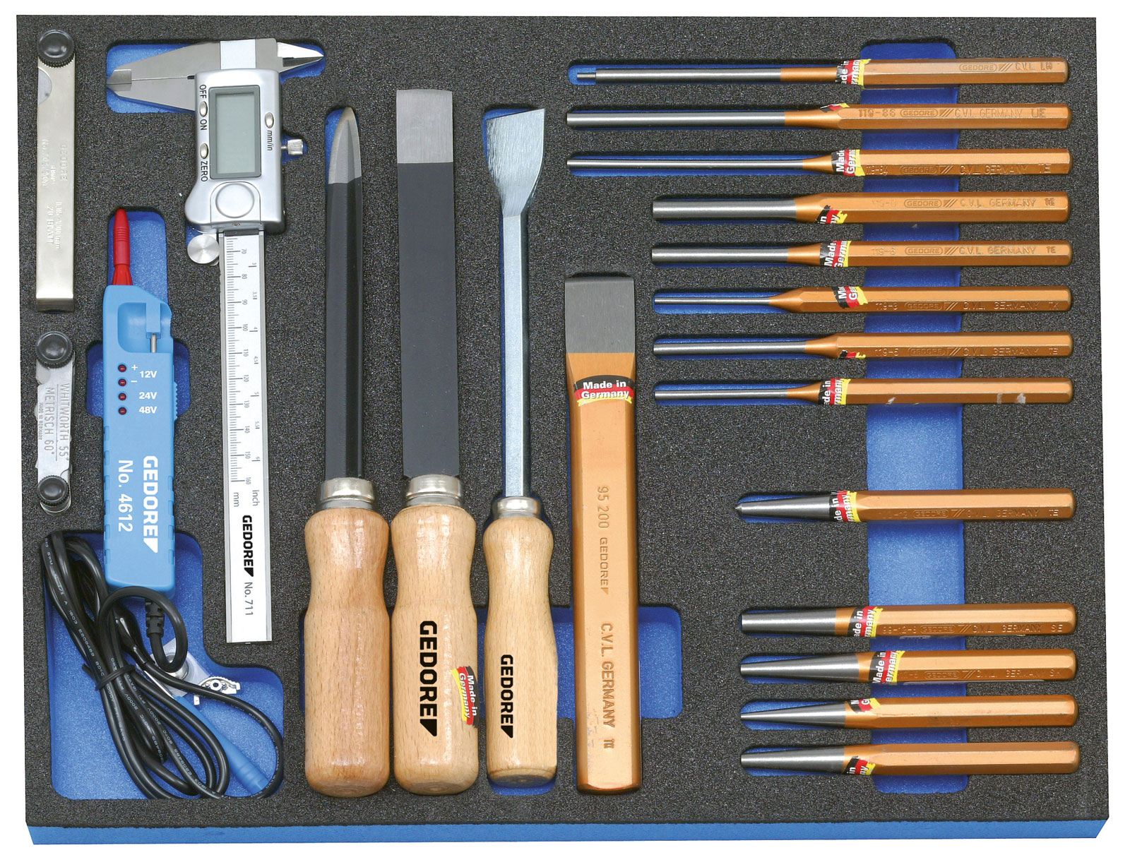 2005 CT2-119 Werkzeugsortiment in 2/4 Check-Tool-Modul
