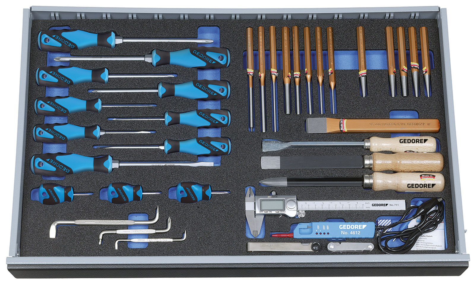 2005 CT4-2160-119 Werkzeugsortiment in 4/4 Check-Tool-Modul
