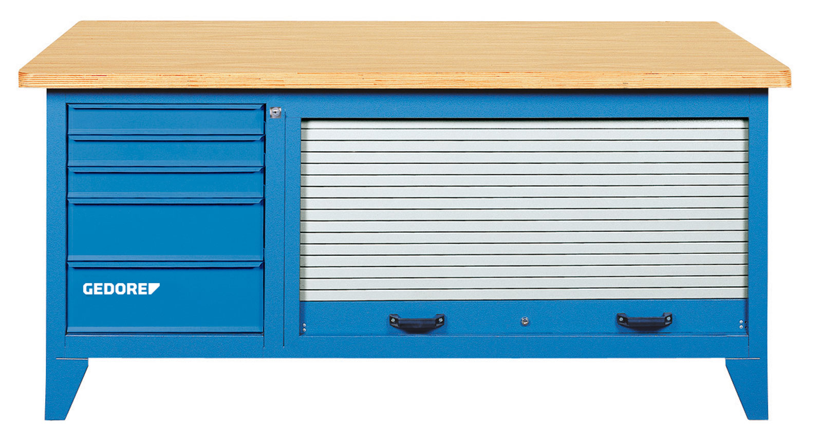 BR 1500 LH Kombination Werkbank mit Schrank