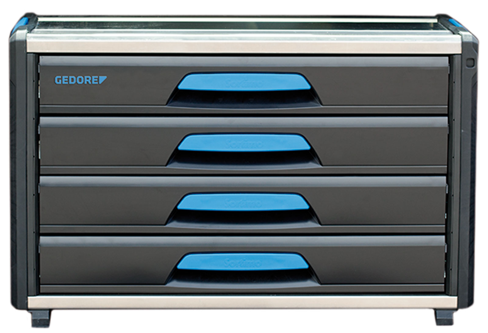 1110 WM 34 Werkzeug-Box-Modul WorkMo B3 4 Schubladen H6