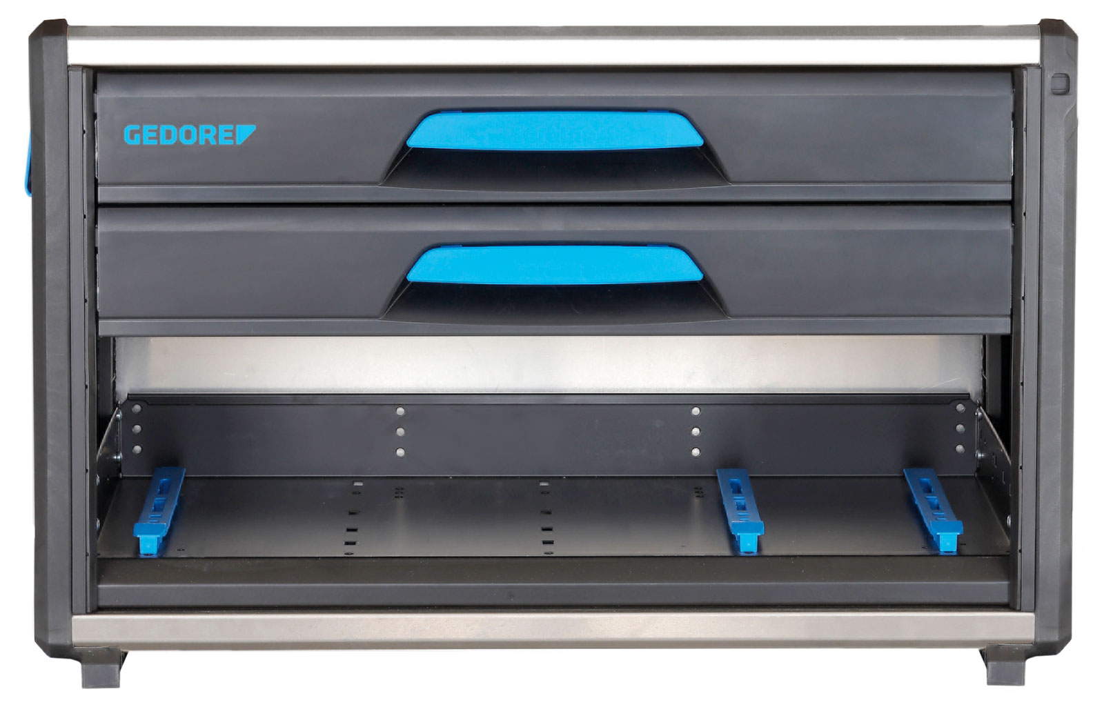 1110 WM 321 Werkzeug-Box-Modul WorkMo B3 2 Schubladen H6, Fach für L-BOXX® und S-BOXX®