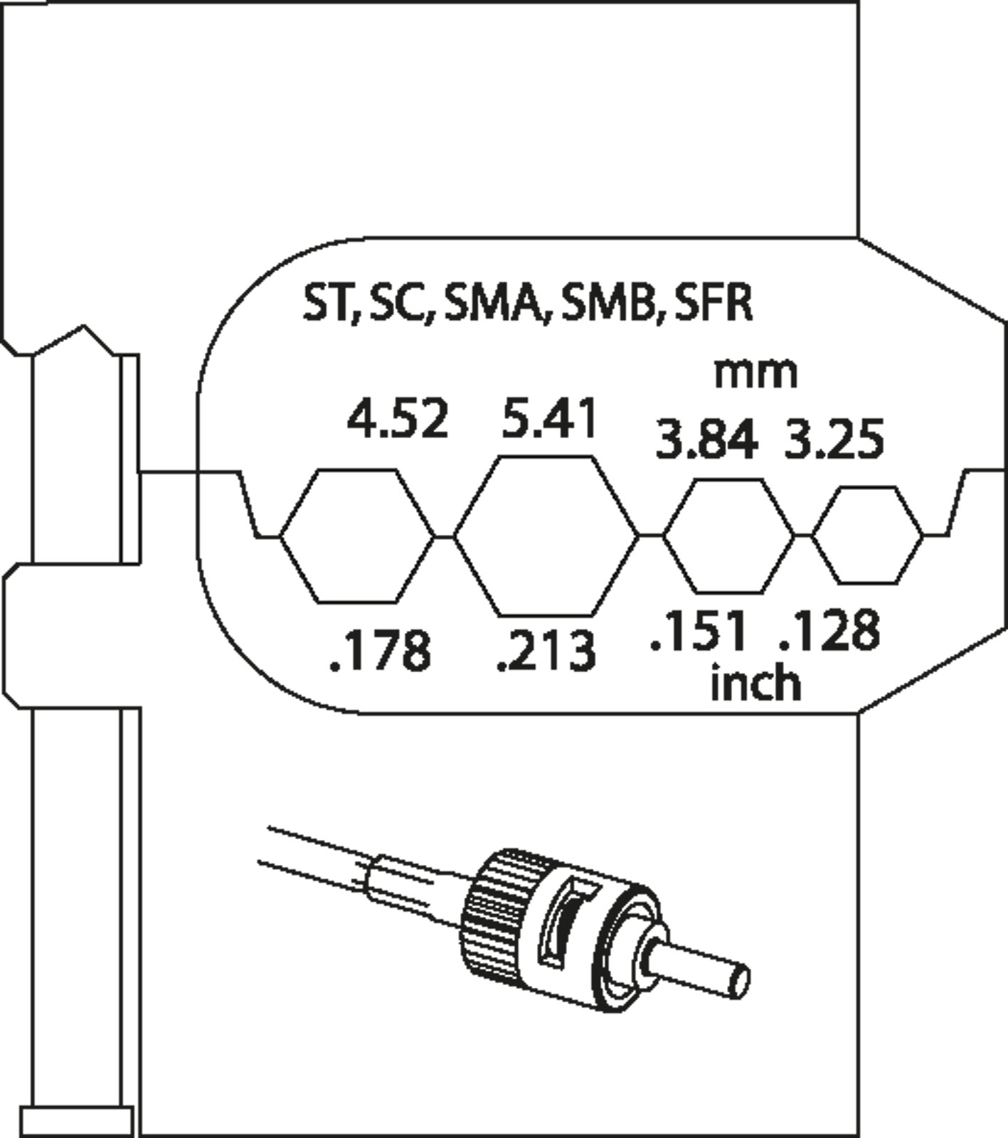 Picture for category 8140-12 Modul-Einsatz für Lichtwellenleiter
