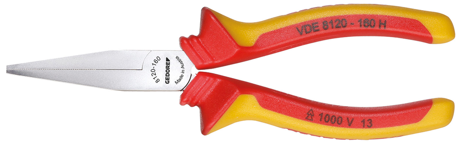 VDE 8120 H VDE-Flachzange mit Hüllenisolierung