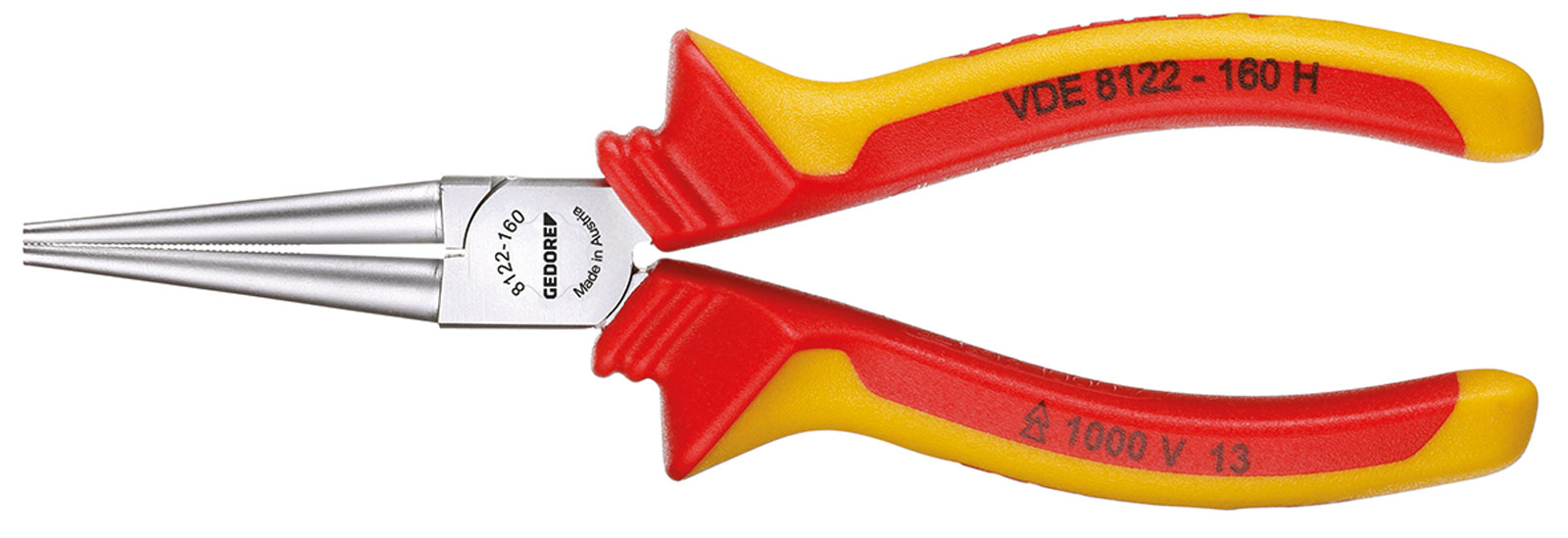 VDE 8122 H VDE-Rundzange mit Hüllenisolierung