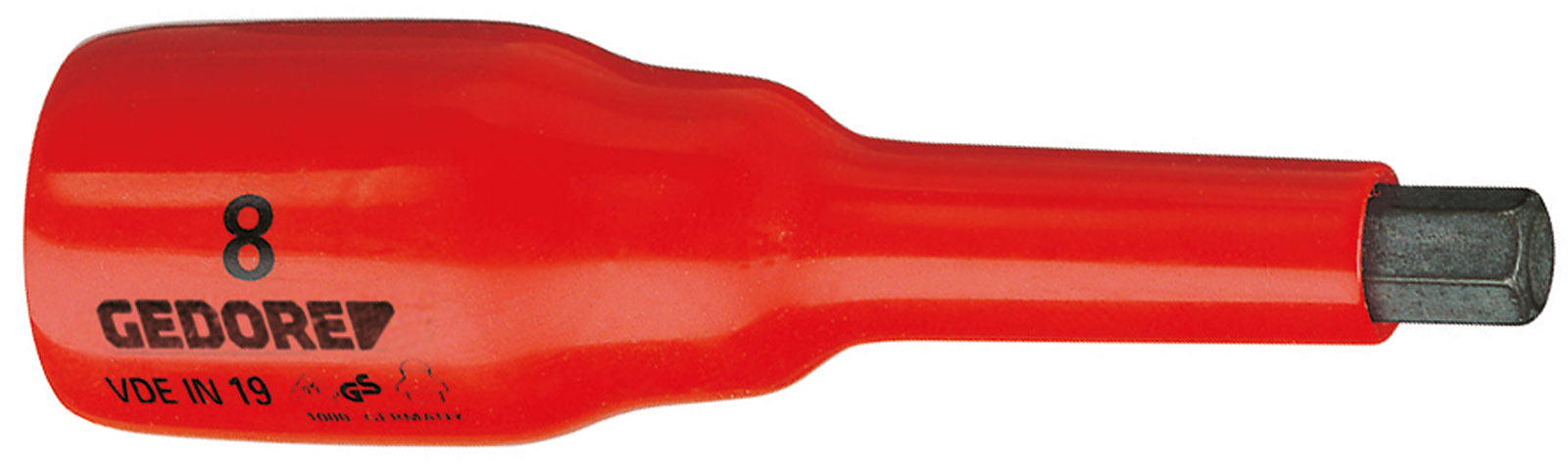 VDE IN 19 VDE-Schraubendrehereinsatz 1/2" für Innensechskantschrauben