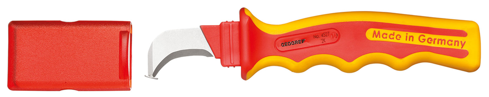 VDE 4527 K VDE-Kabelmesser mit Hakenklinge