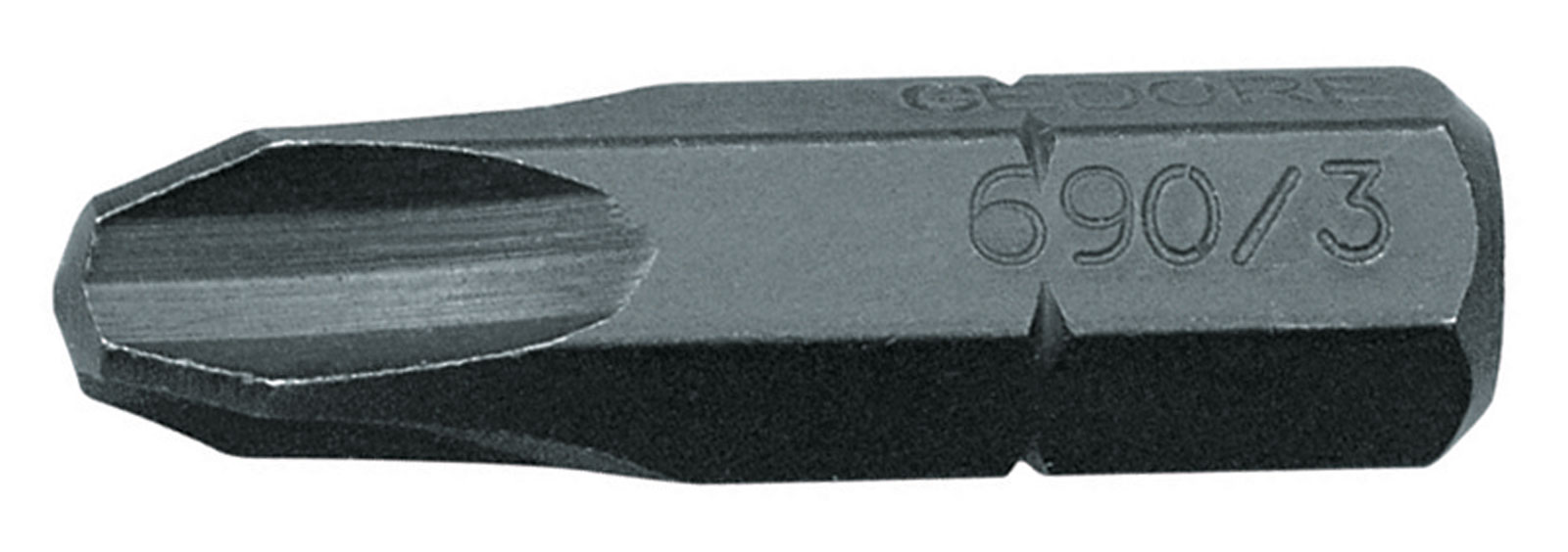 690 Schraubendreherbit 1/4", Vorteilspack für Kreuzschlitzschrauben PH