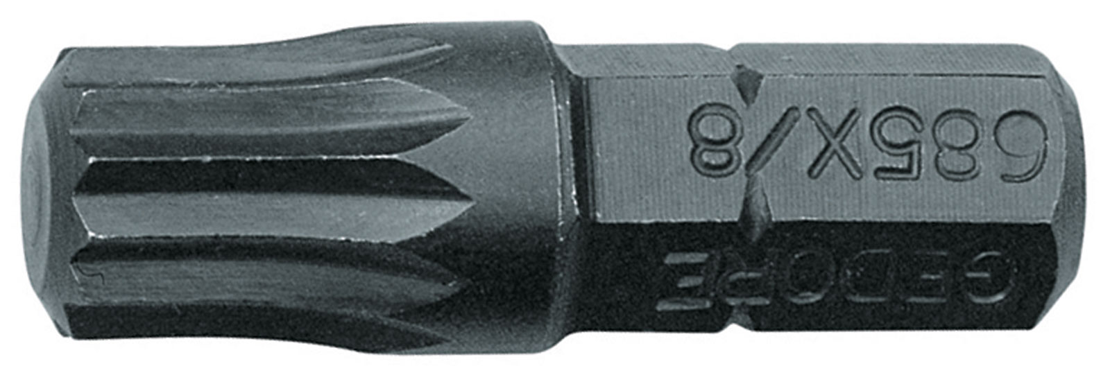 685 X Schraubendreherbit 1/4", Vorteilspack für Innenvielzahnschrauben XZN