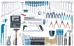 Bild für Kategorie S 1007 Mechaniker Werkzeugsortiment 179-teilig