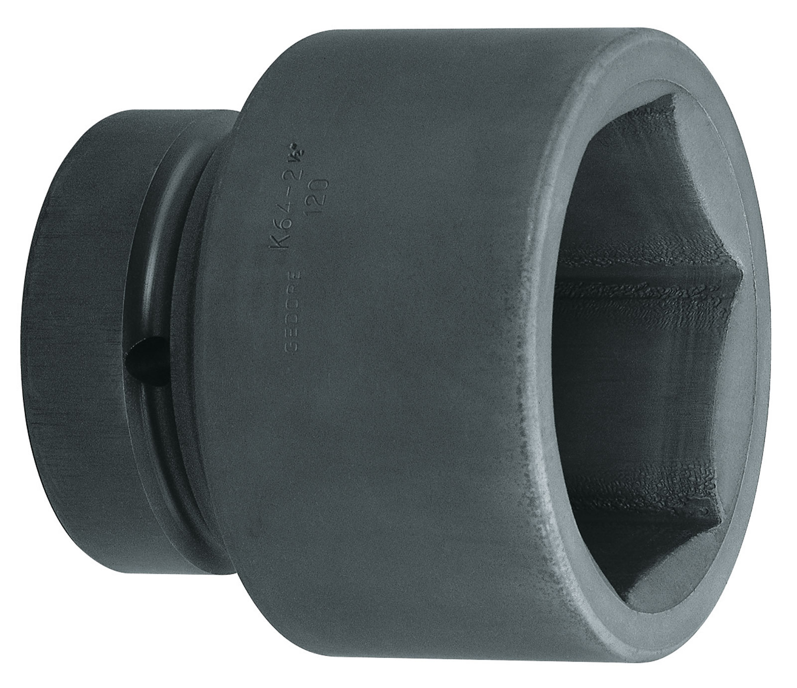 K 64 Kraftschraubereinsatz 2.1/2" 6-kant