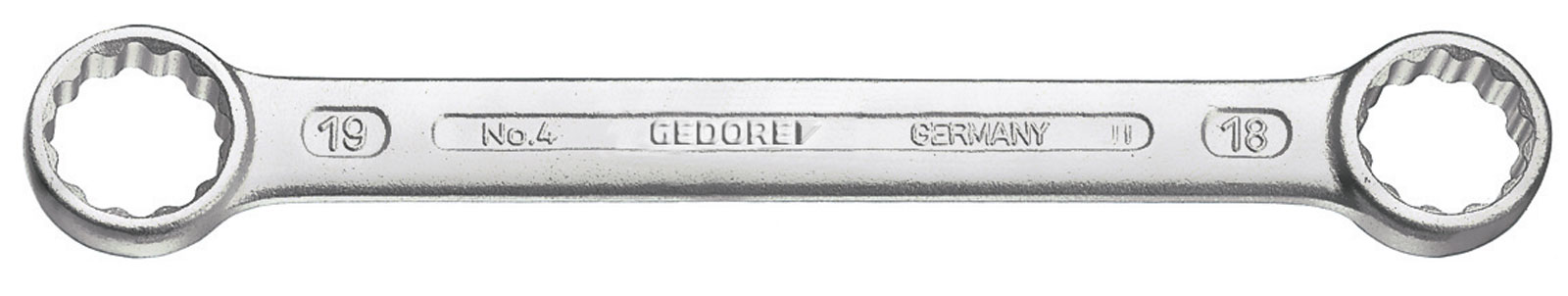 Image de Doppelringschlüssel DIN837B 41x46mm Gedore