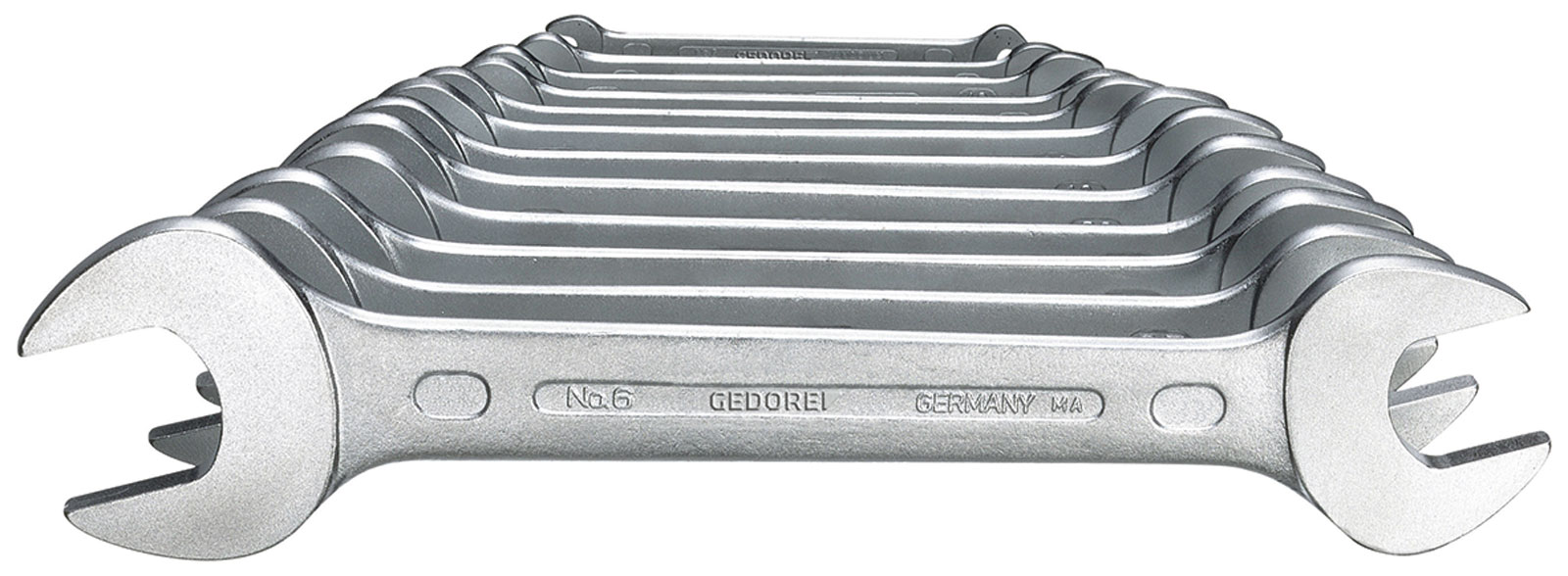 Image de 6-122 ISO Doppelmaulschlüssel-Satz 12-tlg 6-34 mm
