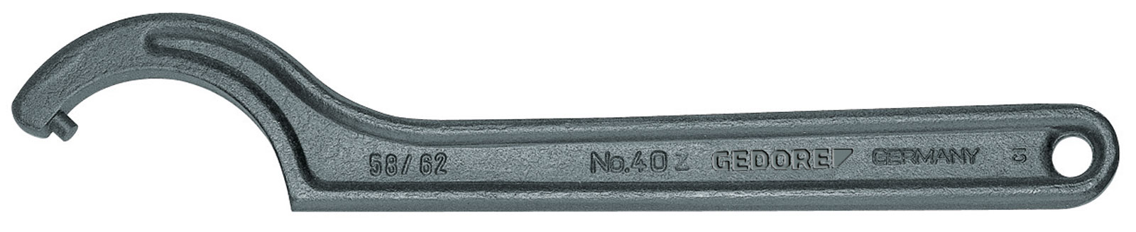 Image de 40 Z 180-195 Hakenschlüssel, DIN 1810 Form B, 180-195 mm