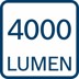 Bild von Akku-Bauleuchte 18 Volt  - 4.000 Lumen