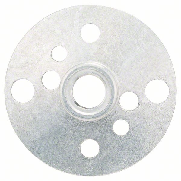 Image de Rundmutter mit Flanschgewinde M 10, Durchmesser: 100 mm
