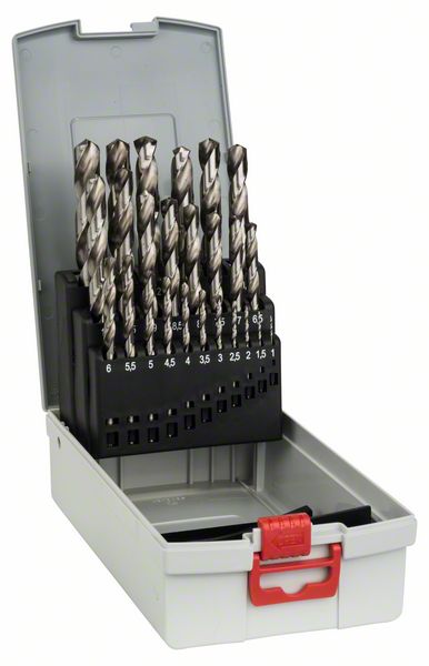Picture of 25-tlg. HSS-G ProBox Metallbohrer-Set, DIN 338, 135°, 1–13 mm