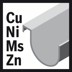 Bild von Kegelsenker mit zylindrischem Schaft, 10,0 mm, M 5, 40 mm, 1/4 Zoll, 8 mm