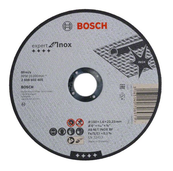 Image de Trennscheibe gerade Expert for Inox AS 46 T INOX BF, 150 mm, 1,6 mm