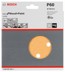 Bild von Schleifblatt C470 für Exzenterschleifer, 150 mm, 60, 6 Löcher, Klett, 5er-Pack