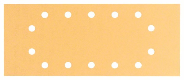 Bild von Schleifblatt C470, 115 x 280 mm, 80, 14 Löcher, gespannt, 10er-Pack