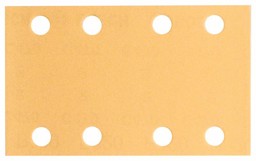 Bild von Schleifblatt C470, 80 x 133 mm, 40, 8 Löcher, Klett, 10er-Pack