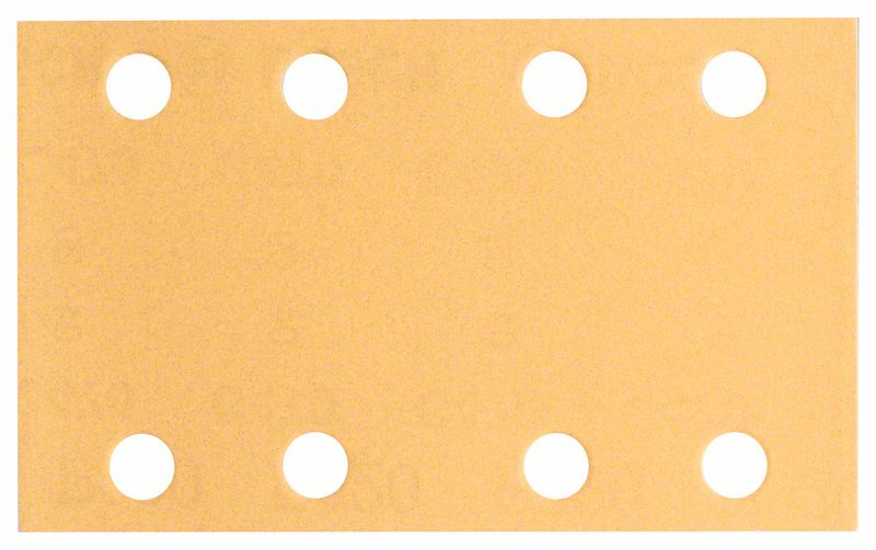 Bild von Schleifblatt C470, 80 x 133 mm, 60, 8 Löcher, Klett, 10er-Pack