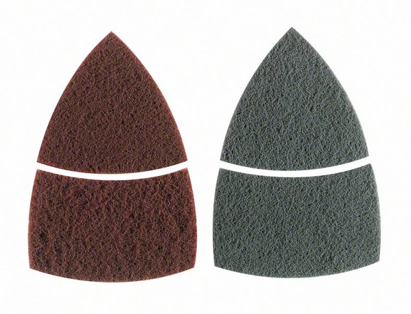 Bild von Reinigungsvlies-Set für Multischleifer, 2-teilig, Klett, 102 x 62, 93 mm