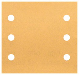 Bild von Schleifblatt C470, 115 x 107 mm, 240, 6 Löcher, Klett, 10er-Pack