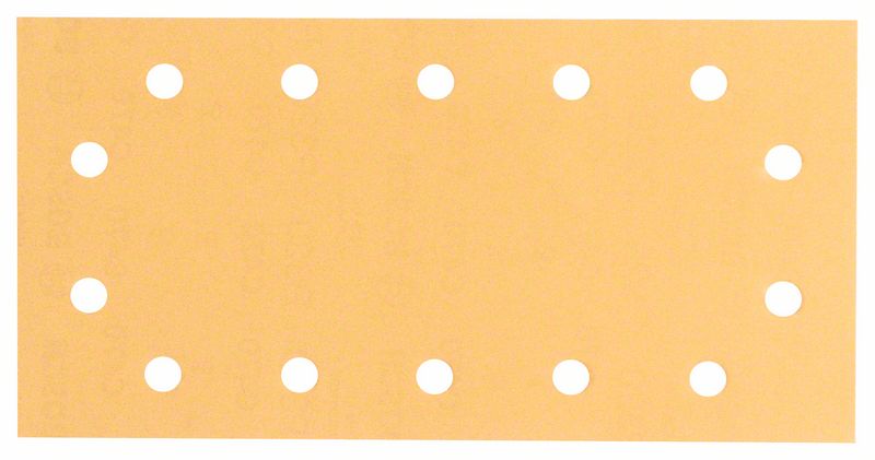 Bild von Schleifblatt C470, 115 x 230 mm, 40, 14 Löcher, Klett, 50er-Pack