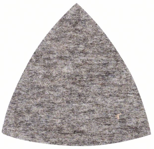 Image de Polierfilz für Dreieckschleifer und Multi-Cutter, hart, Klett, 93 mm