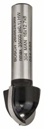 Picture of Hohlkehlfräser, 8 mm, R1 8 mm, D 16 mm, L 12,4 mm, G 45 mm
