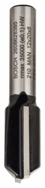 Picture of Nutfräser, 8 mm, D1 12 mm, L 19,6 mm, G 51 mm. Für Handfräsen